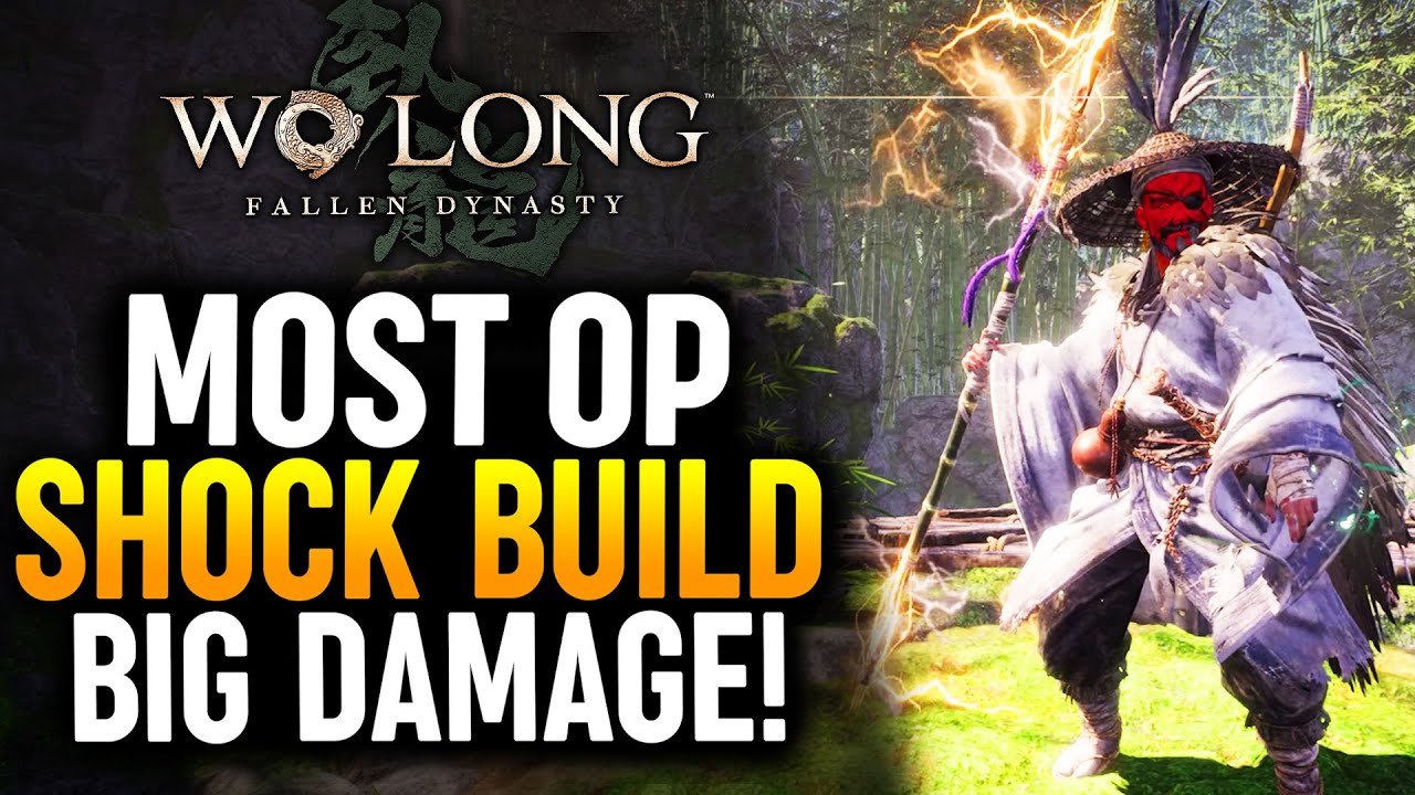 Лучший билд на молнии (ShockStick) в Wo Long Fallen Dynasty! Огромный урон!