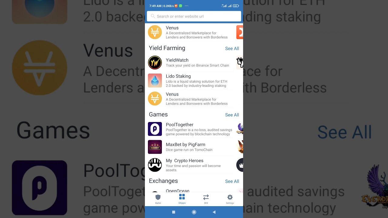 Tutorial on How to Exchange BNB to SafeMoon coin on Trust Wallet Through Pancakeswap
