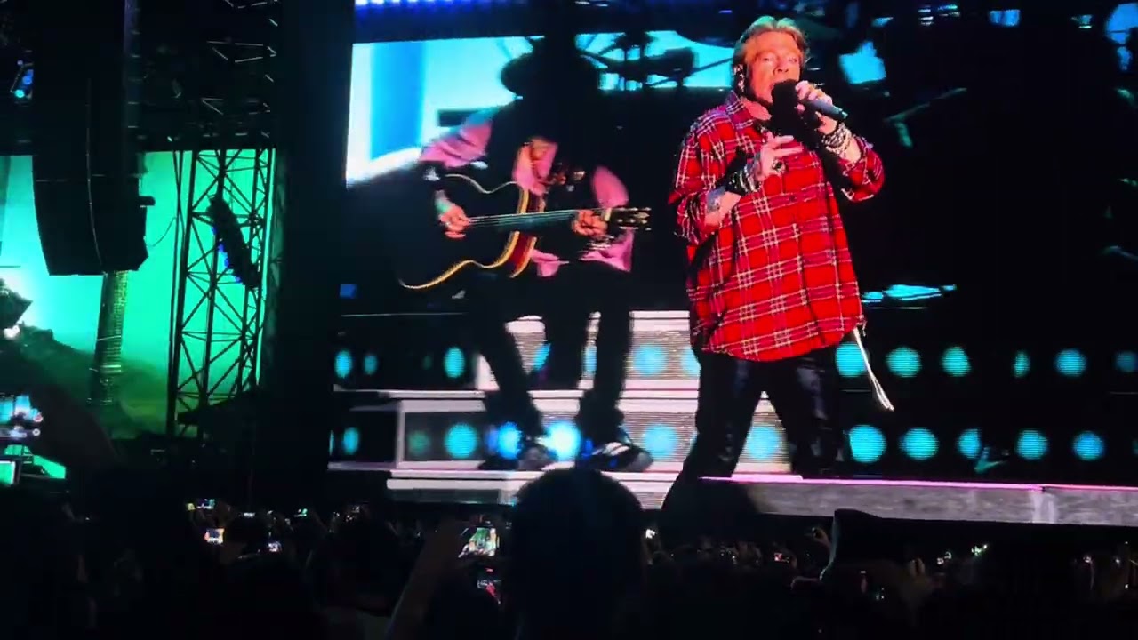 Guns N’ Roses- Patience - (Live CDMX, Estadio GNP 08/11/2025) 
