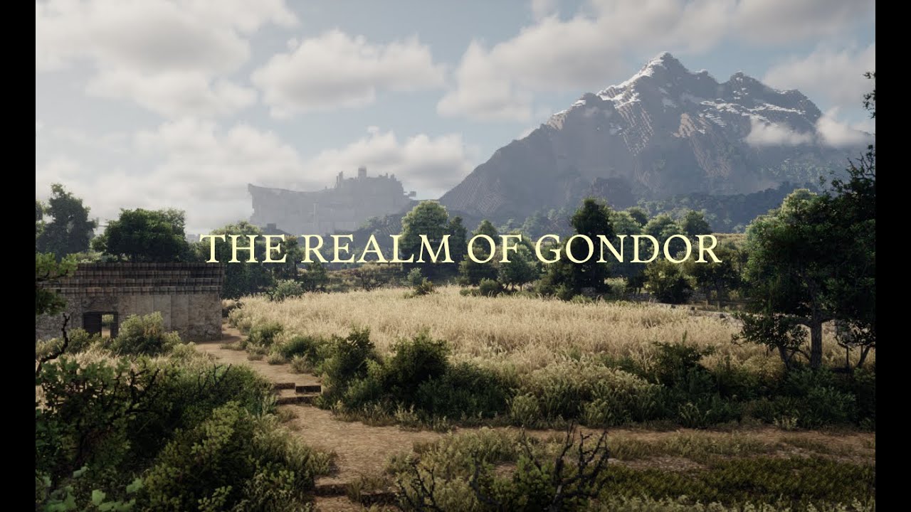 Gondor | Mediterranean Nature Ambience & Music | Minecraft