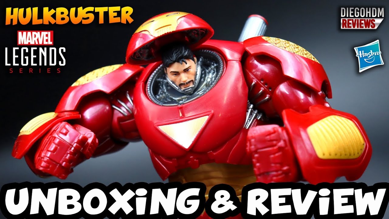 HULKBUSTER Marvel Legends Unboxing e Review