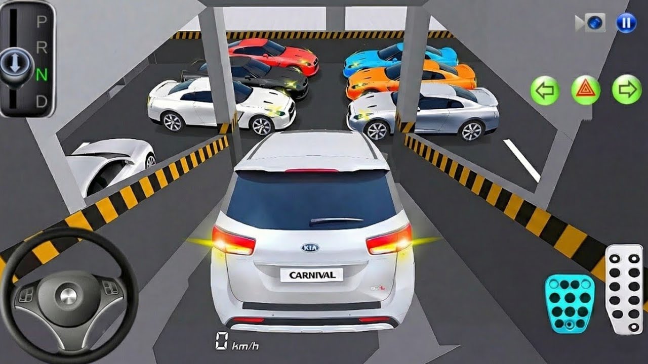 New OLD Kia Carnival 🚙💥 Vs Super Cars 🚗💨 Extreme Parking Garage Challenge 🅿️ 3d Driving Class 2026 🎮