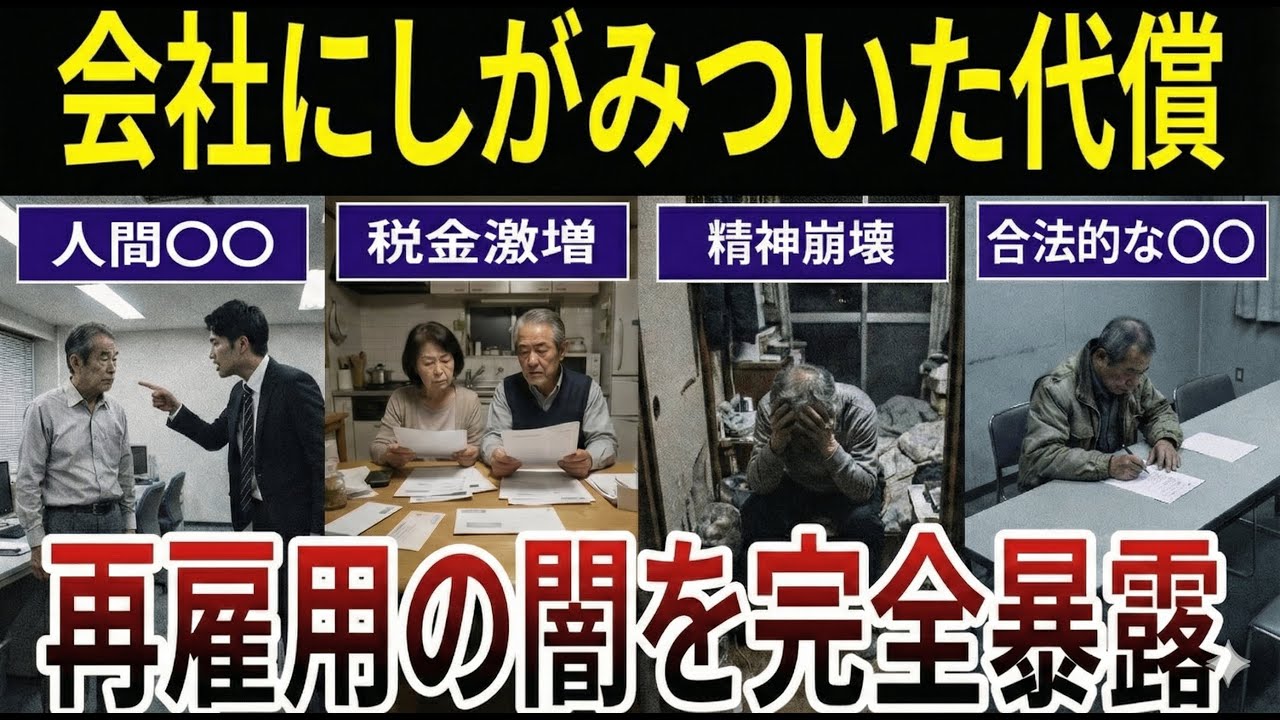 【リアルな後悔】再雇用で地獄を見る前に知っておきたい体験談！口コミ20選紹介します