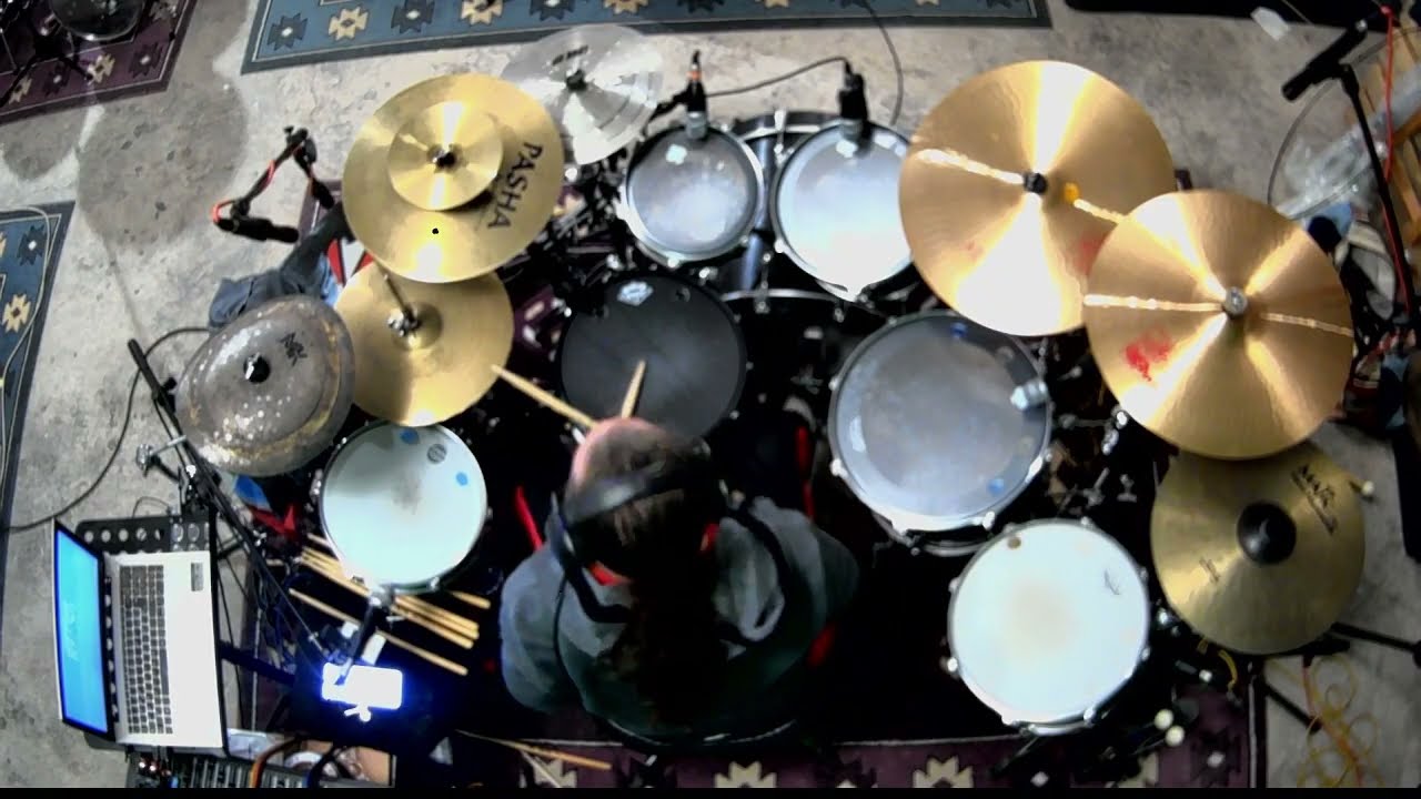 Prueba Caja Beatello Temu, platos Paiste 2002 y hi hat Sound Edge