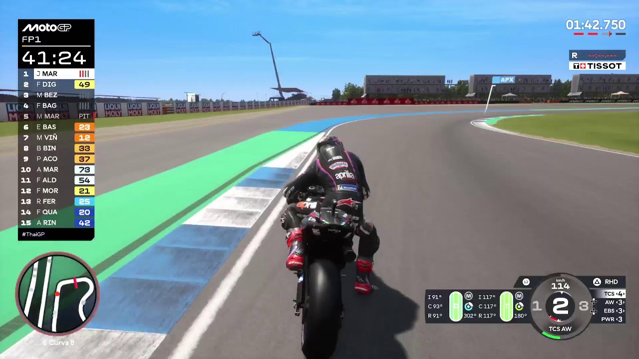 MotoGP 25 Прохождение первый взгляд обзор Тестируем разные заезды 