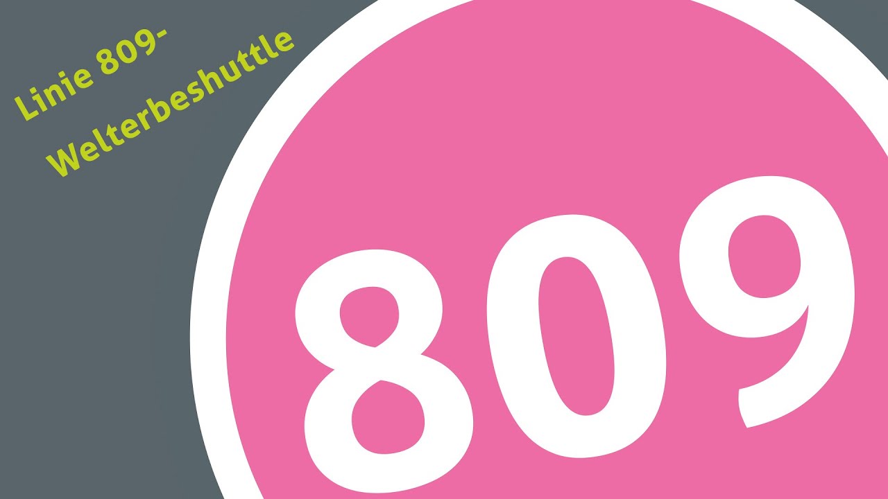 Stadtbus Goslar Linie 809 das Welterbeshuttle