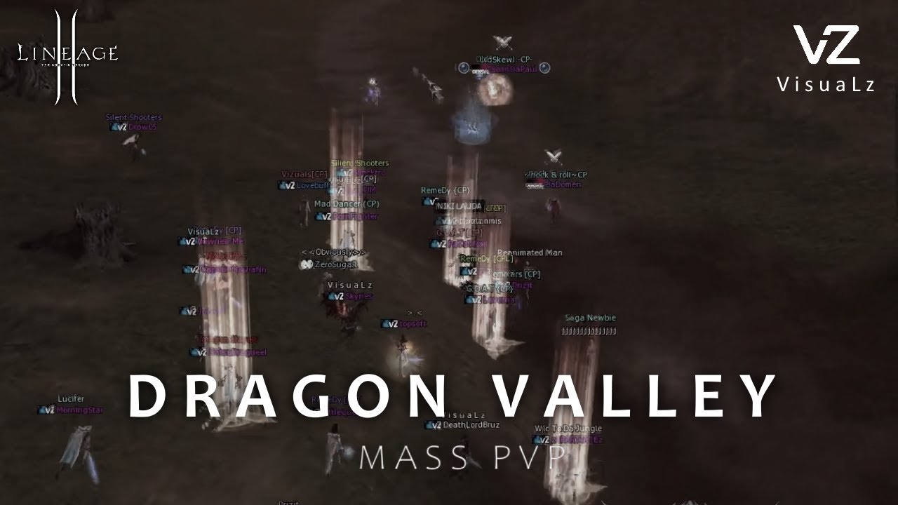 [Lineage 2] VisuaLz Dragon Valley Mass PvP @ L2Saga