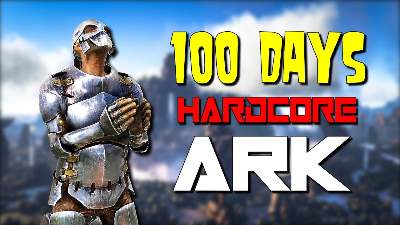 100 Days Hardcore Ark Challenge - The Center (Ark Hardcore)