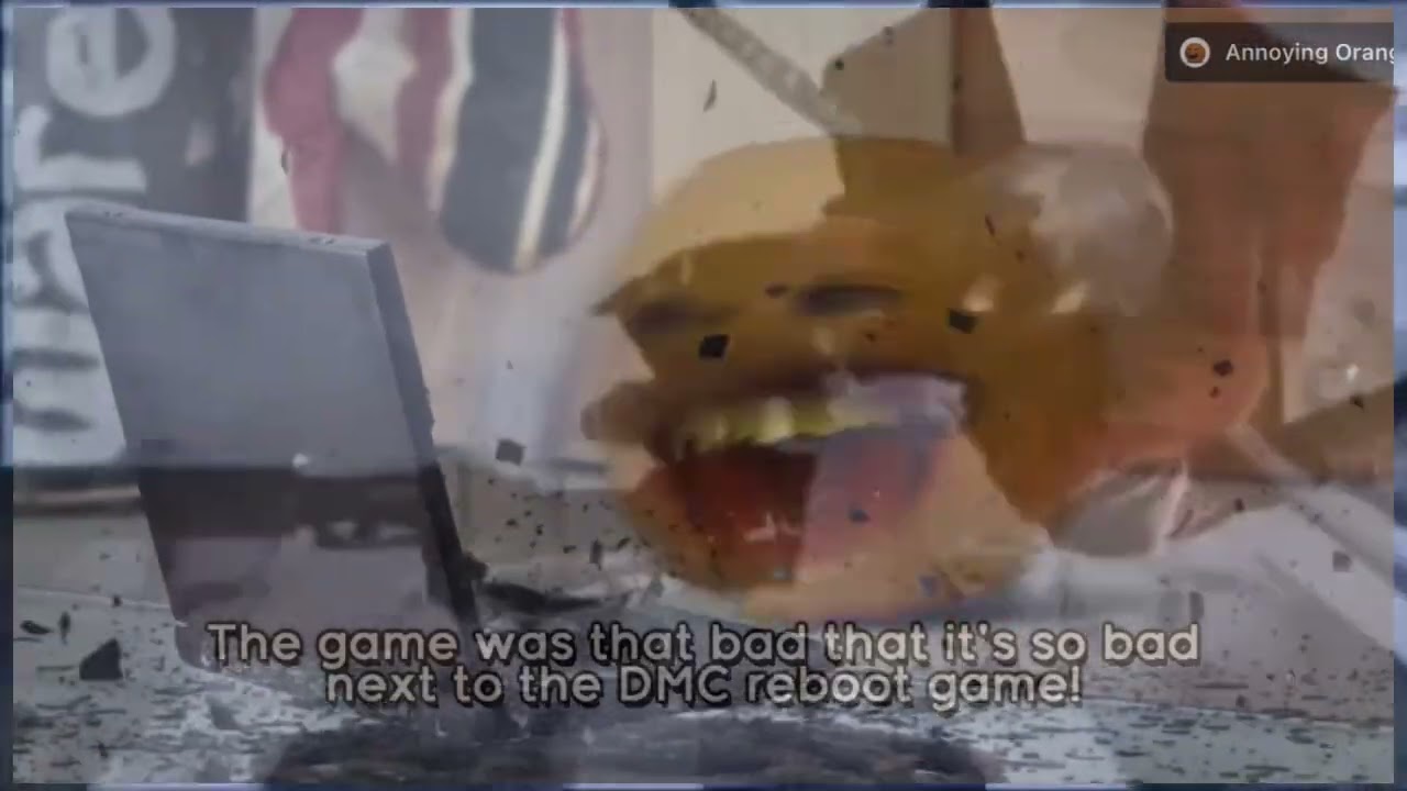 Angry German Kid Watches Devil May Cry 2 Japanese Commercial But Annoying Orange Can Hack