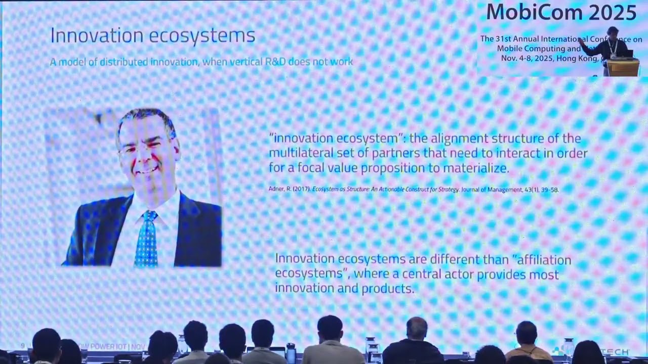 MobiCom 25  - Keynote1 - 10 Years of Low Power IoT a Feedforward Report - Olivier Seller