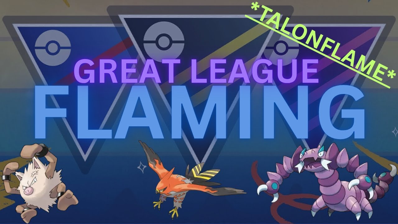 Great League Primeape Talonflame SHADOW Drapion team is FLAMING everyone in PokemonGo!