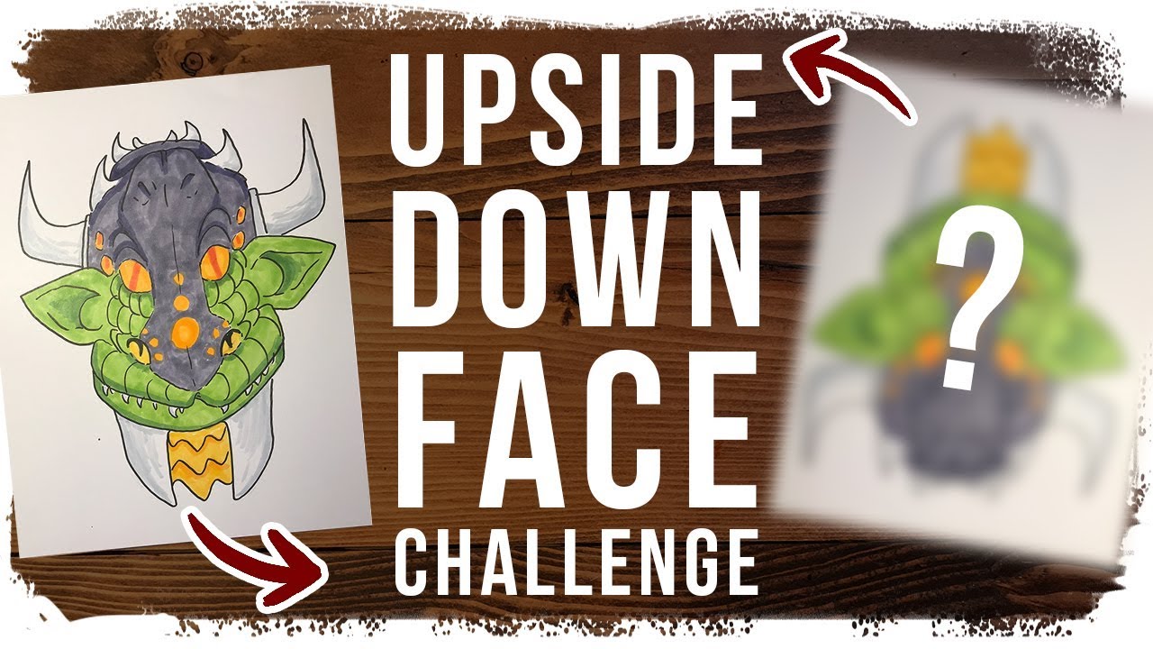 Upside Down Face Challenge | Creature and Human Edition!