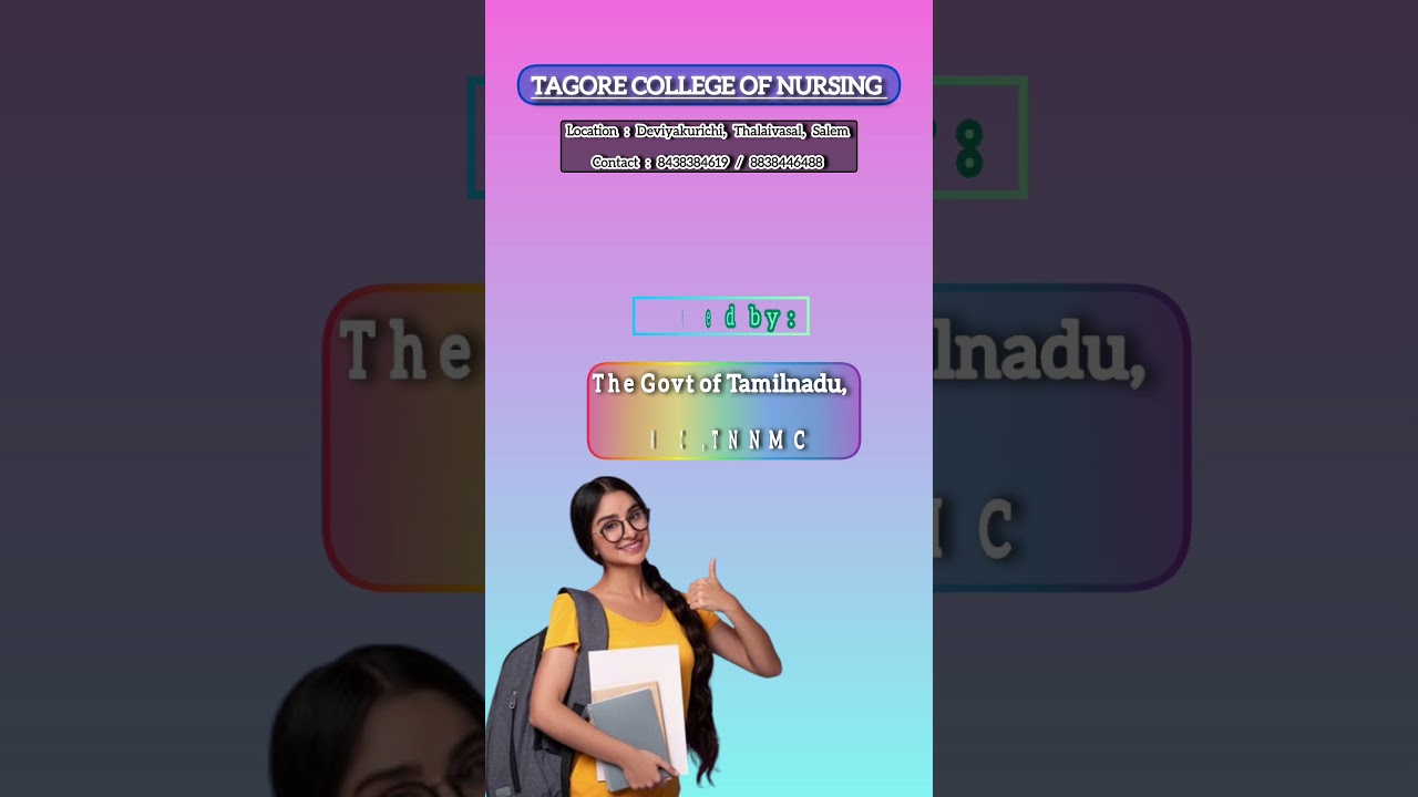 Tagore College of Nursing at Deviyakurichi, thalaivasal, Salem. Best Male & Female Nursing College