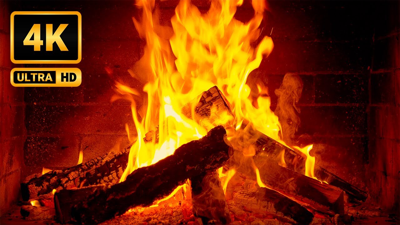 Tranquil Fireplace Calm 🔥 Relaxing Jazz & Natural Fire Sounds for Better Sleep
