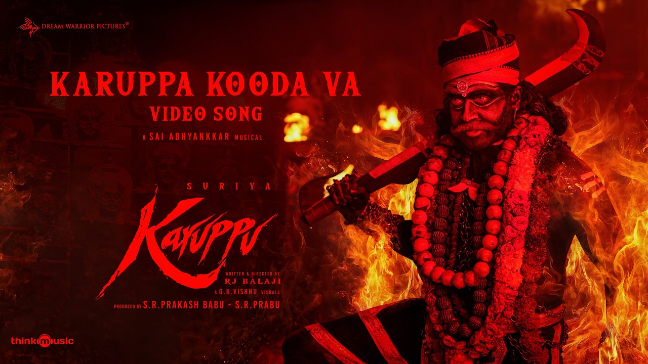 Karuppa Kooda Va - Video Song | Suriya's Karuppu | RJ Balaji |@SaiAbhyankkar| VM Mahalingam