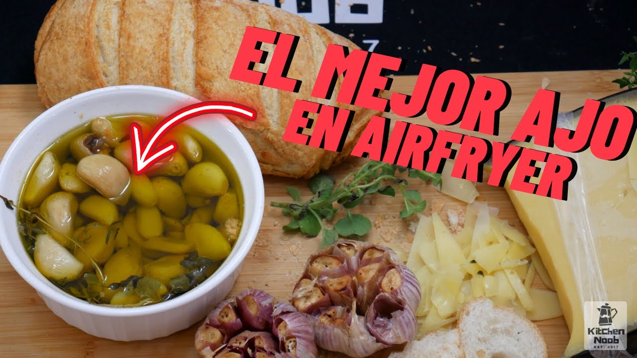 el mejor ajo en airfryer