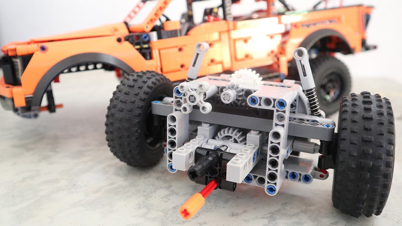 Simple Front Steering Wheel with Differential Lock For Lego Technic Ford Raptor?