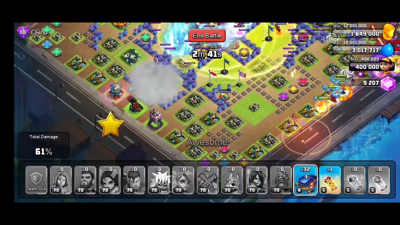 attack CSB ss11 day 2 - Clash Of Zombies