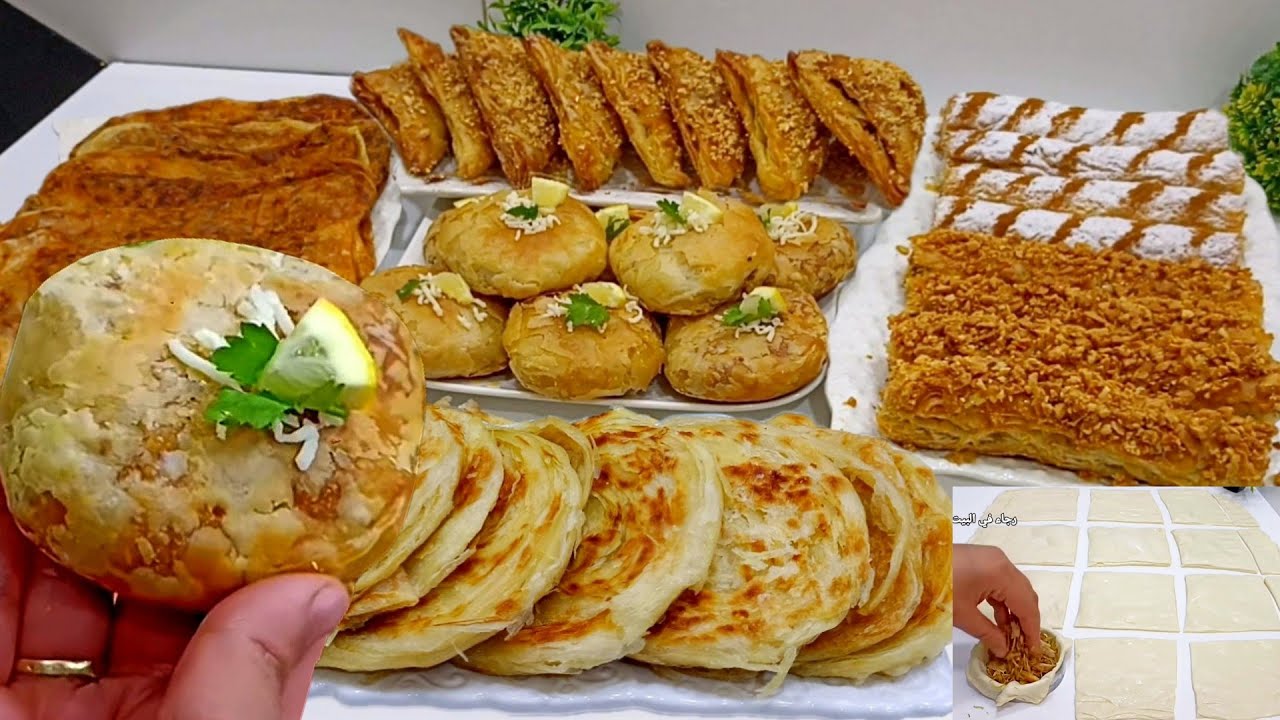 سجليهم لرمضان المالح والحلو بعجينة وحدة حضريهم فمرة وتهناي غادي ينفعوك بزاف غير جبدي وسخني قرمشةولذة