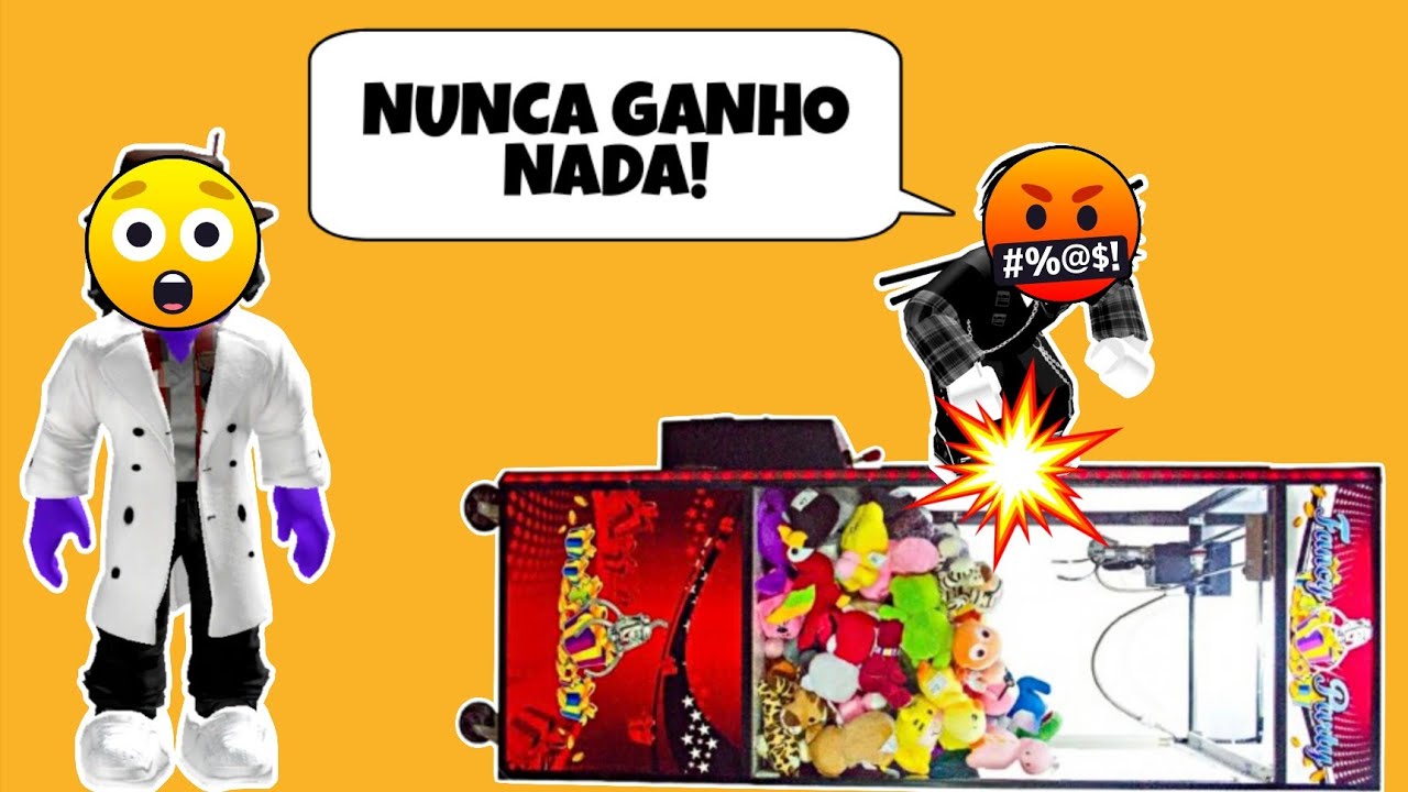 O Menino Que Quebrou A Máquina De Bichos De Pelúcia - História Roblox 