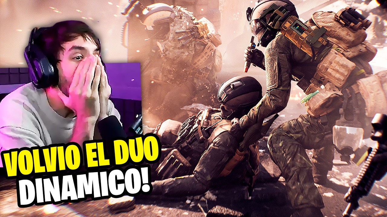 Volvió el dúo dinámico de Free Fire… pero en BATTLEFIELD 6 RED SEC 😎🔥