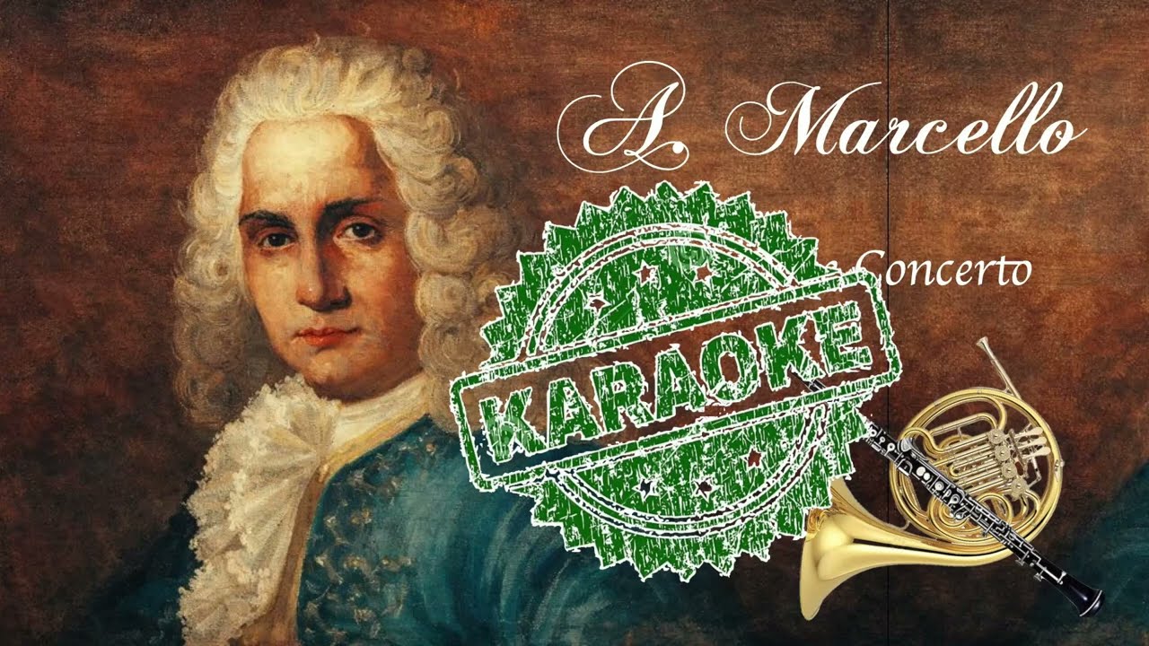 A. MARCELLO- Oboe Concerto. 1 Andante PLAY-ALONG