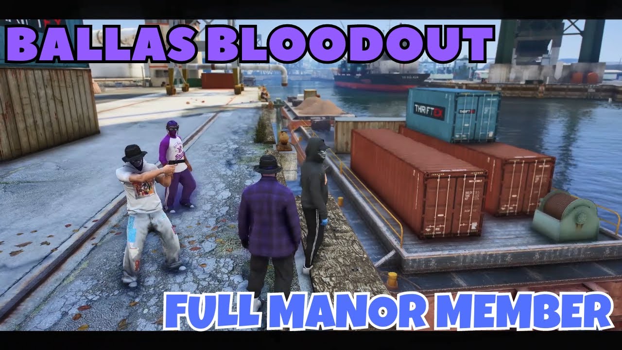 MANOR PRANK FRANK Scaletta with A Ballas BLOODOUT & Make Him Full Manor Member | NOPIXEL 4.0 GTARP