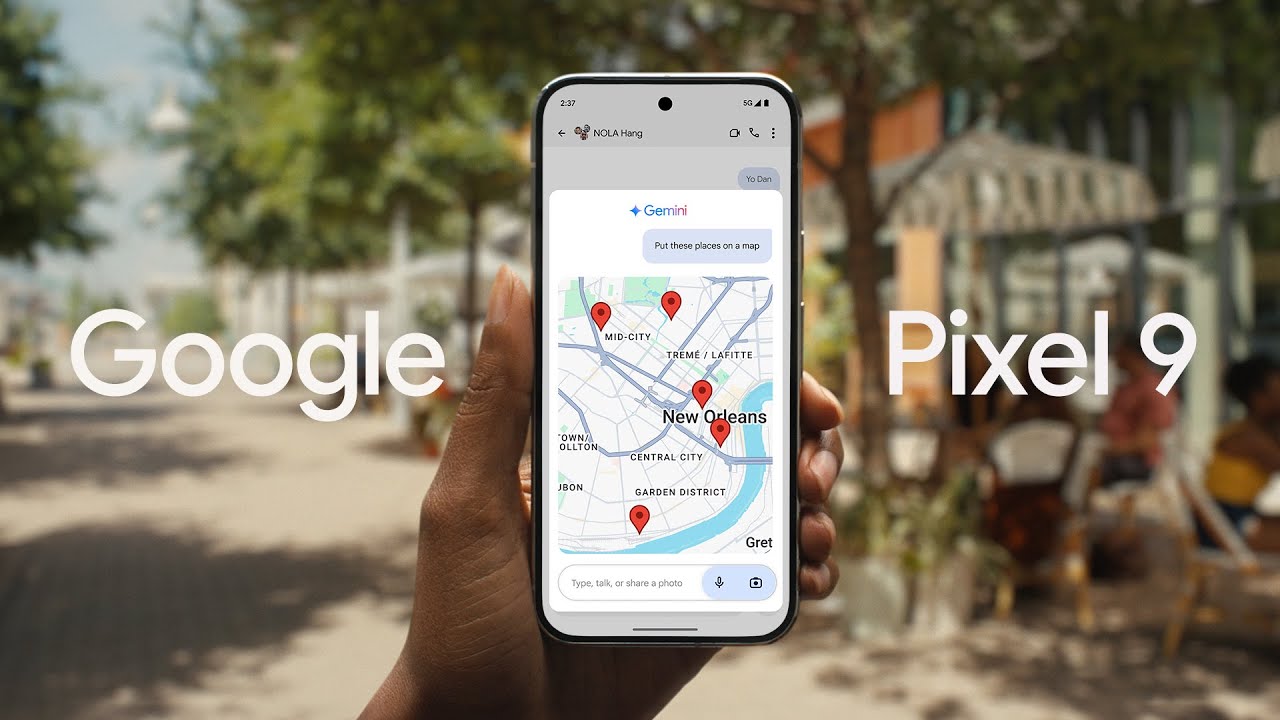 Google Pixel 9 с Gemini | Командная работа