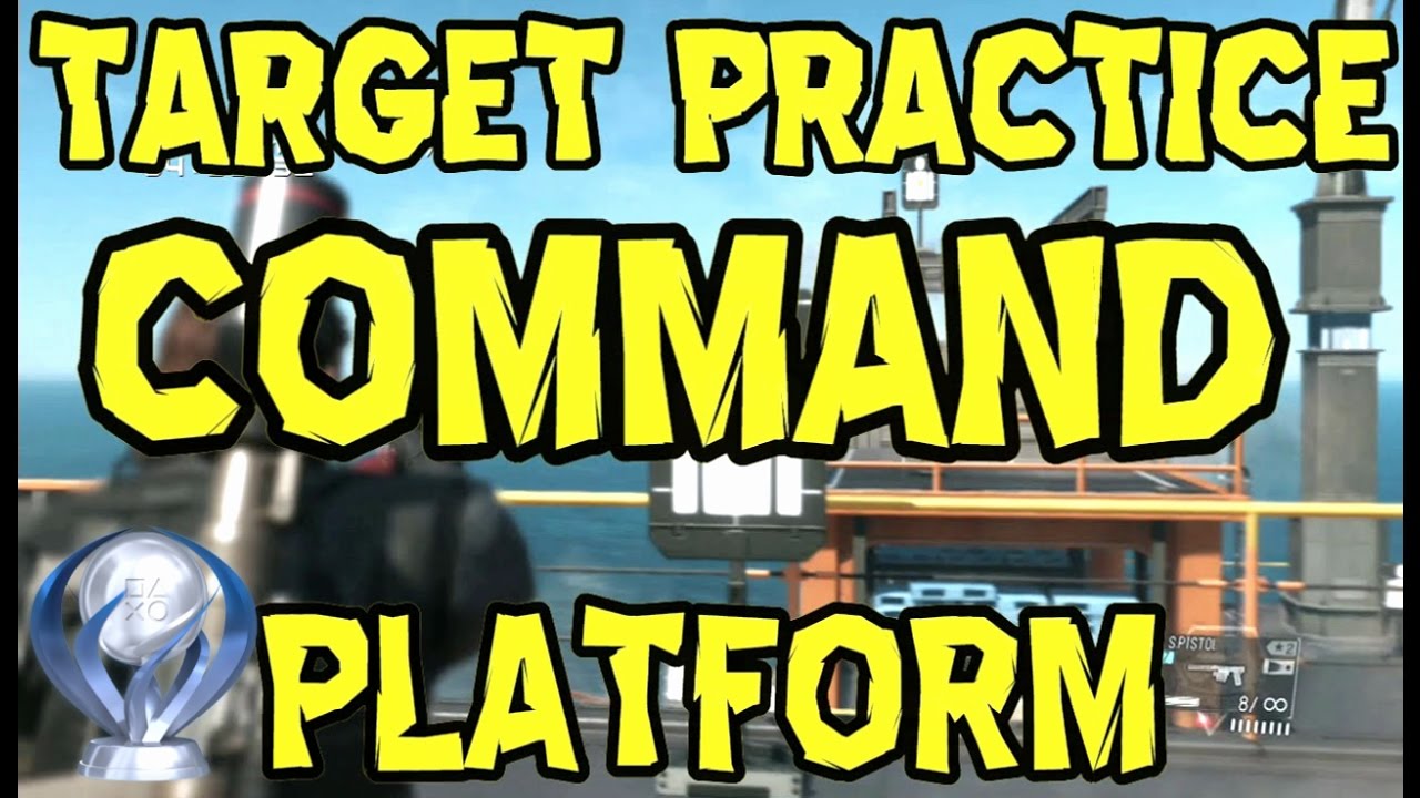Metal Gear Solid 5 - Command Platform - Target Training - All Target Locations