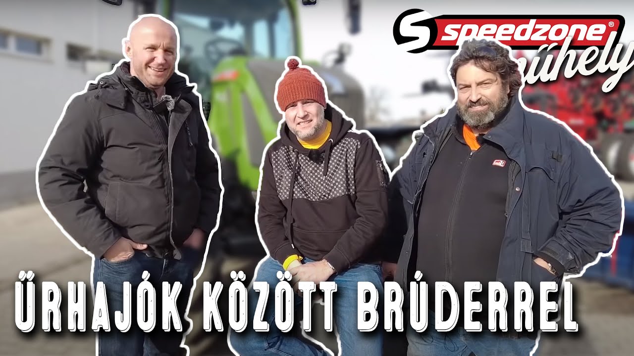 Speedzone műhely: Űrhajók között Brúderrel
