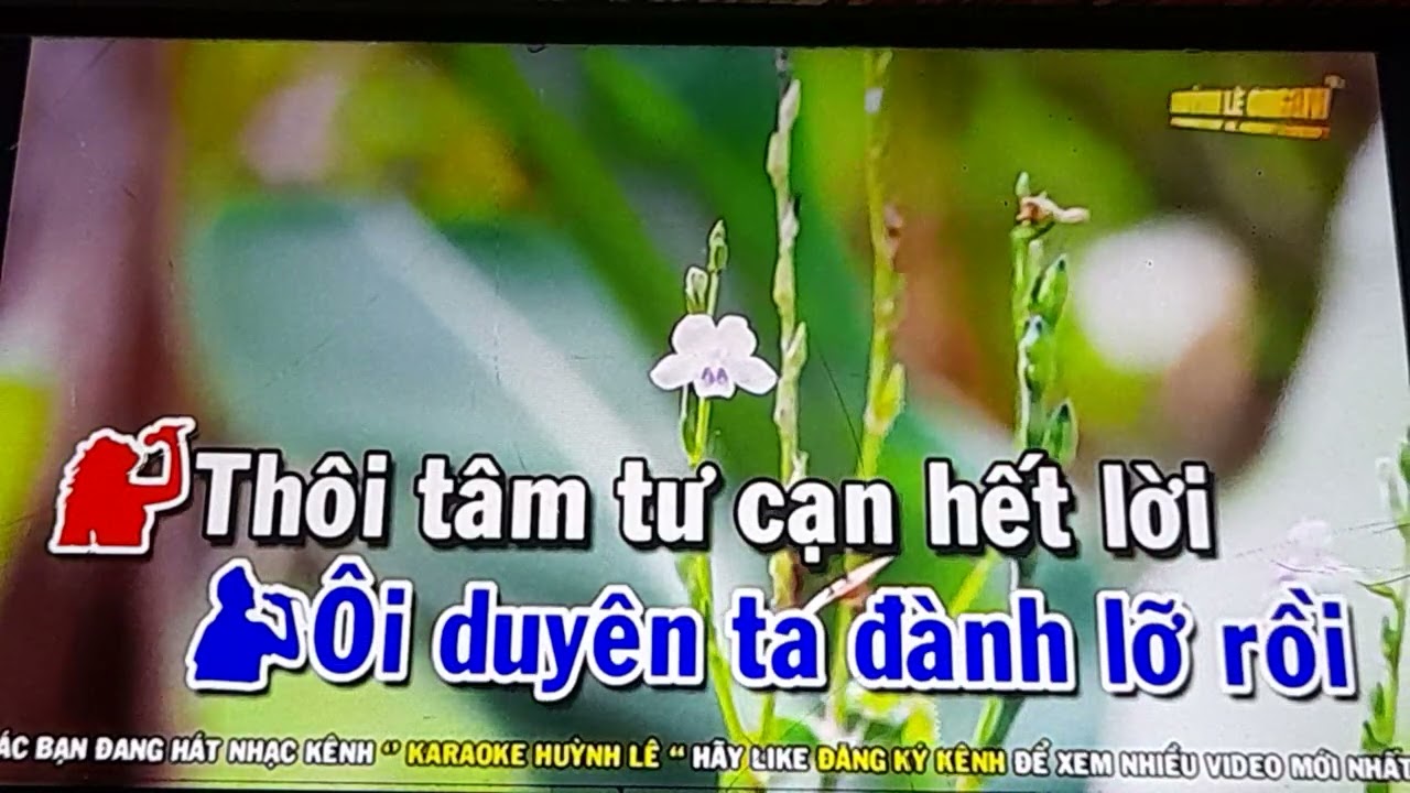 Bài ca kỷ niêm kraoke thiếu giong nư