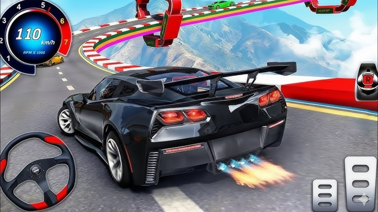 GTA Mega Ramp Car Stunt Challenge - Impossible Car Stunt - Android Gameplay