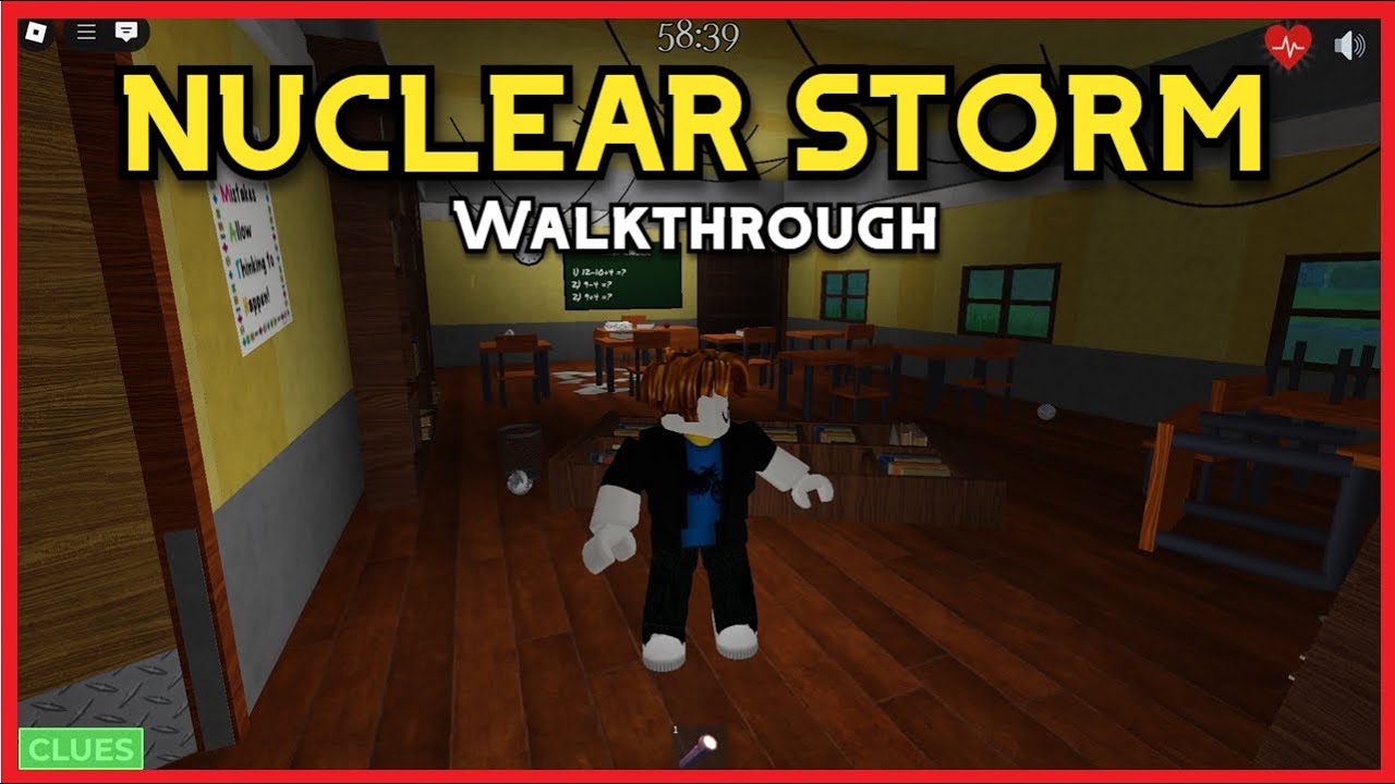 Roblox ANOMALY: ESCAPE ROOM NUCLEAR STORM Walkthrough