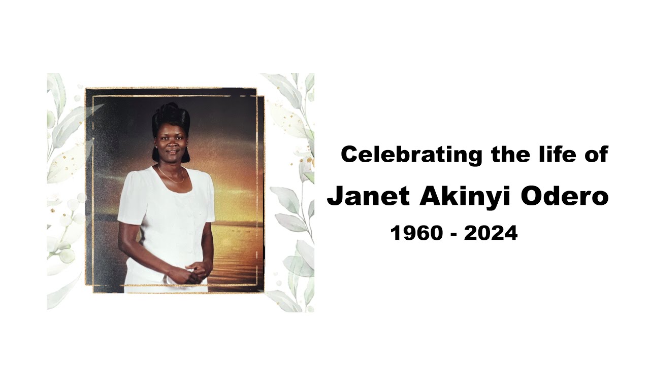 A  JOURNEY OF REMEMBRANCE - JANET AKINYI ODERO