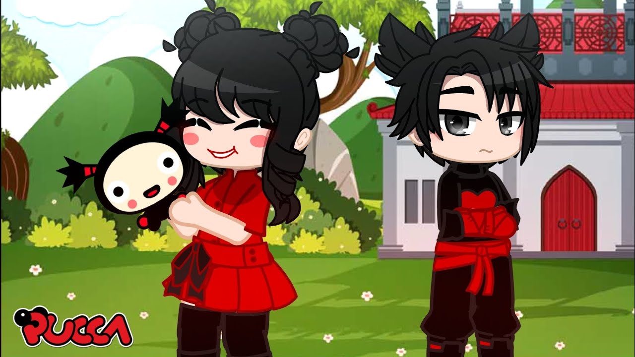 Pucca's Doll and Garu's Jealousy || Skit || Pucca x Garu || Garucca || Gacha Club
