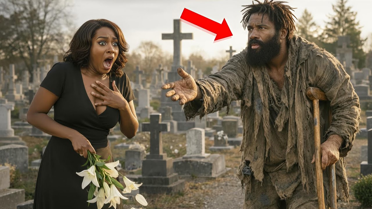 My Love, Don't You Recognize Me? The Beggar Asked His Crying Millionaire Wife In The Cemetery#tales