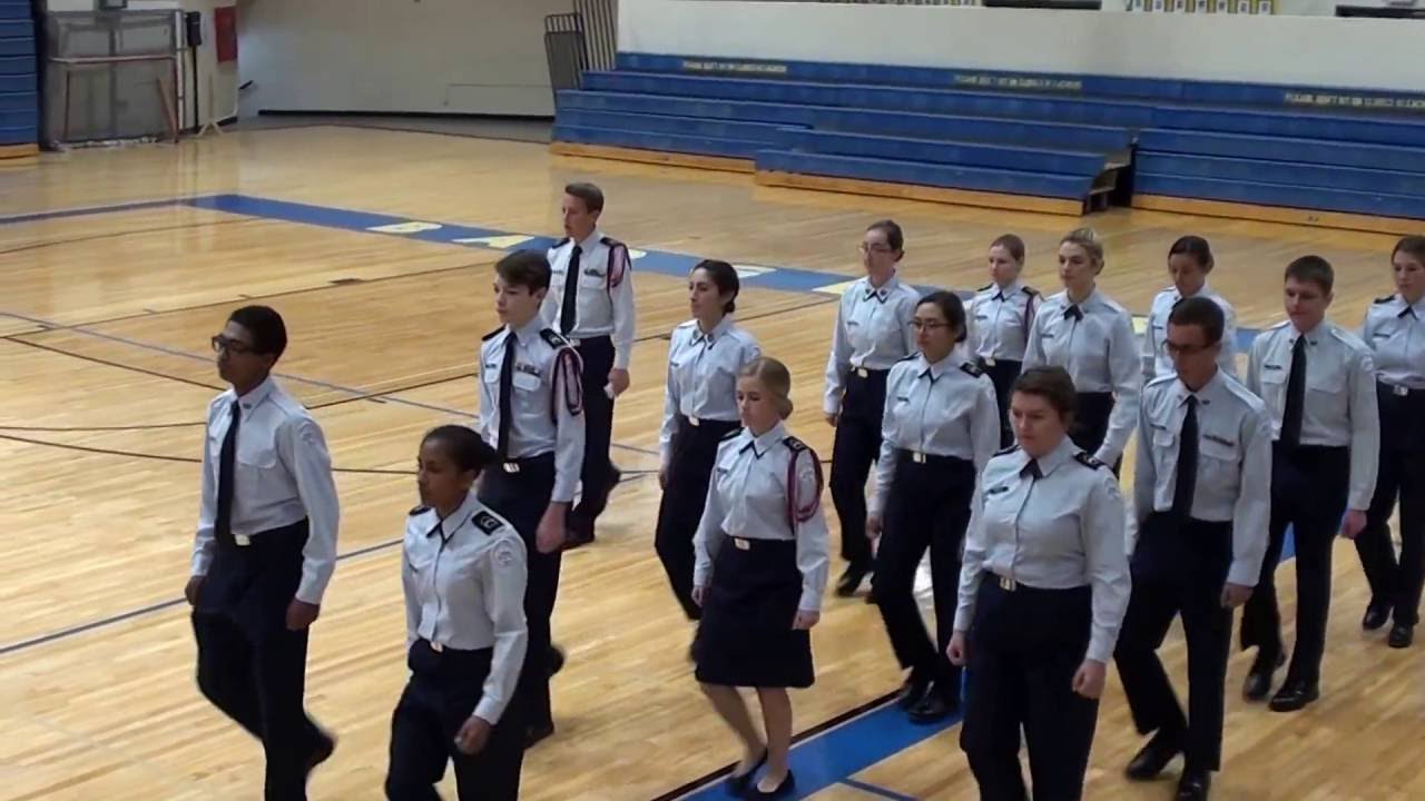 PrescottJROTC Senior Aerospace Leadership Flight 45 Step