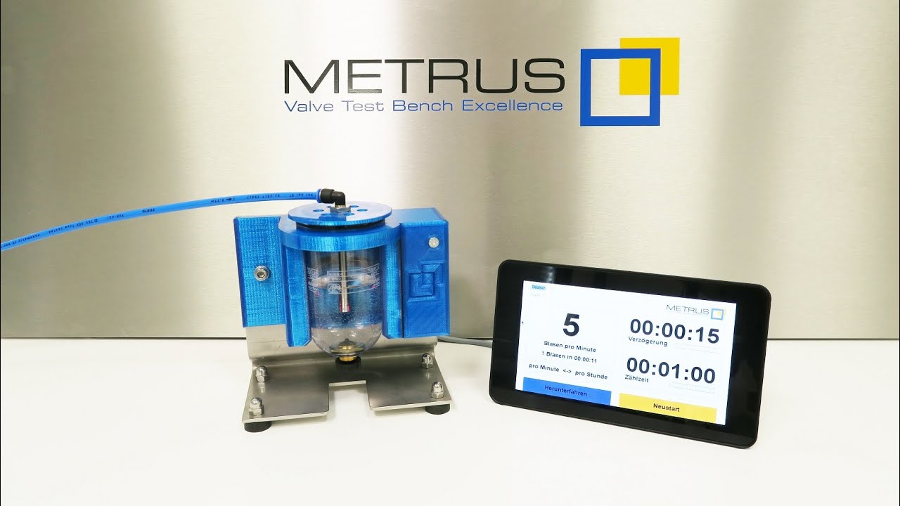 How to use the METRUS Laser Bubble Counter LBC
