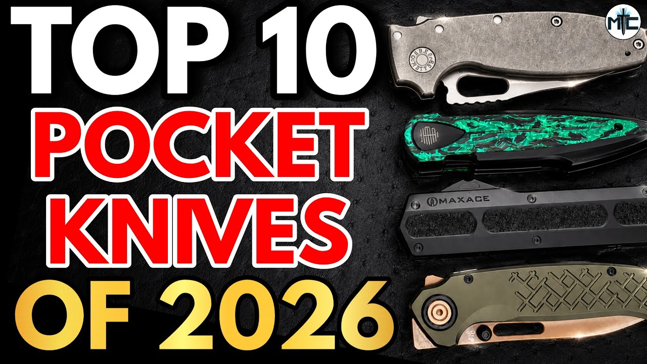 TOP 10 POCKET KNIVES OF 2026! - (SO FAR)