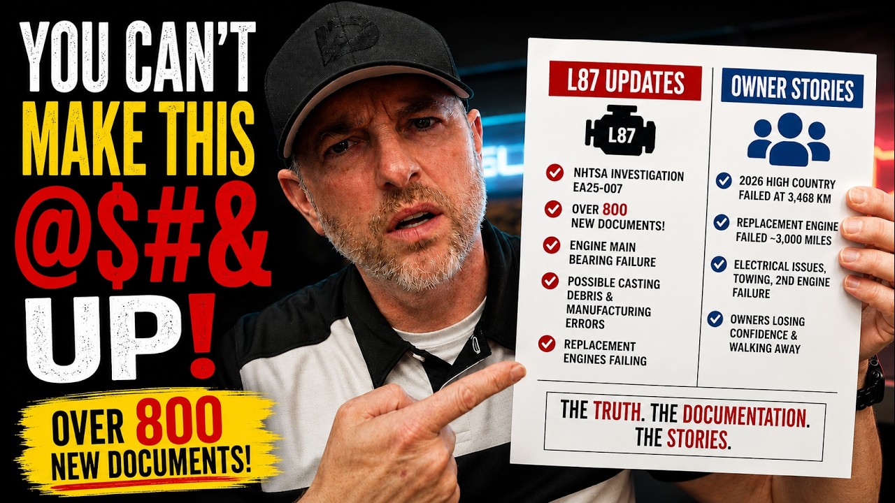 GM 6.2L L87 Update: Replacement Engines Are Failing Again?
