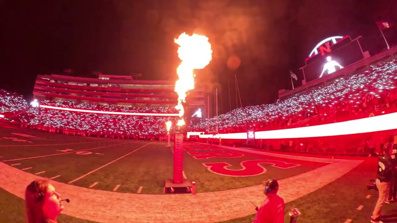 Nebraska Light Show Versus Colorado - It was a darned good time at Memorial Stadium.