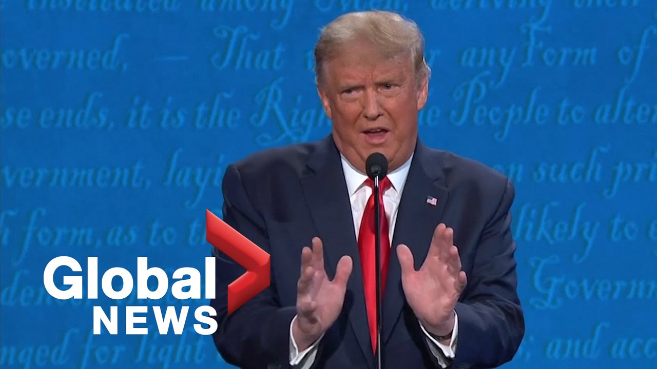 Президентские дебаты: Трамп заявил: «Я наименее расистски настроенный человек в этой комнате» во ...