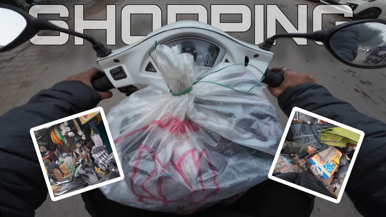Shopping Day on My Scooty | Motovlog Vlog