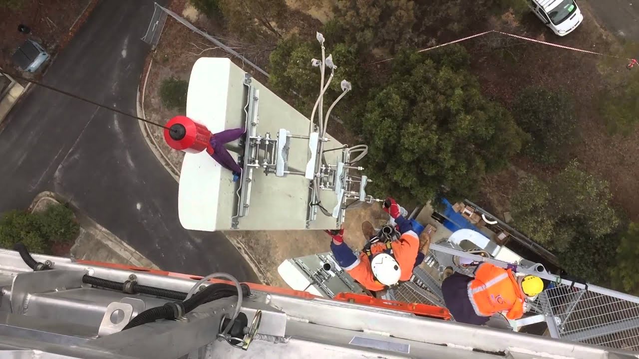 Material Winch on Ruthmann T540 in action