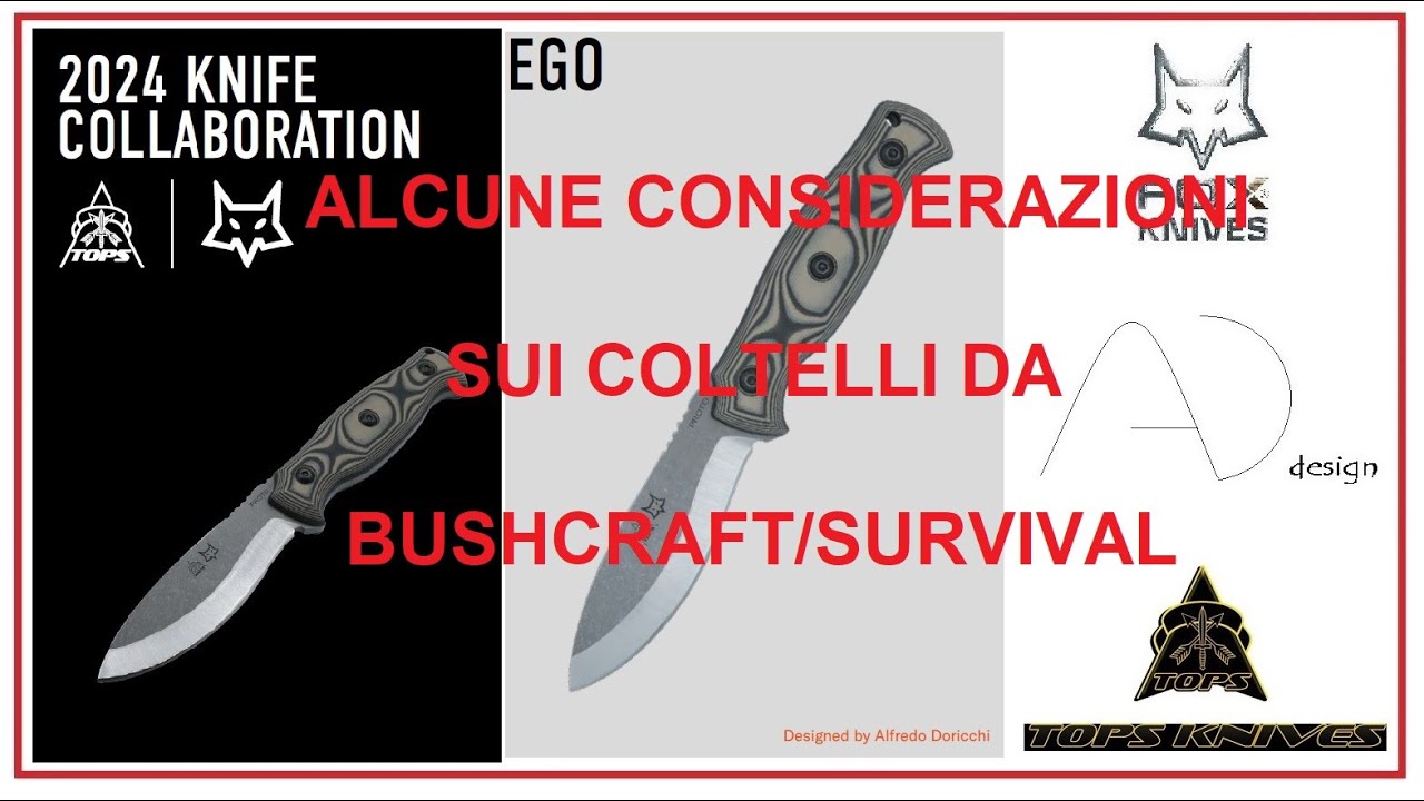 Alcune considerazioni sui coltelli da bushcraft/survival