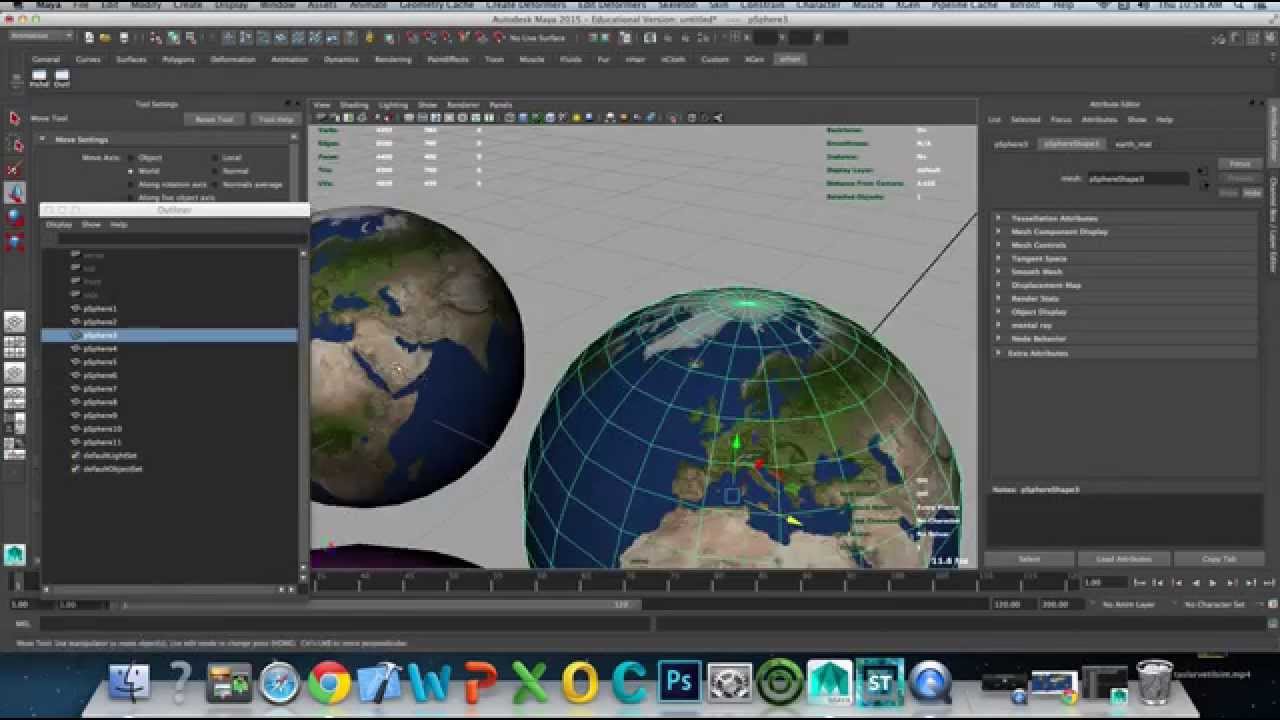 Autodesk Maya - Ders 7 | Material Düzenleme 1