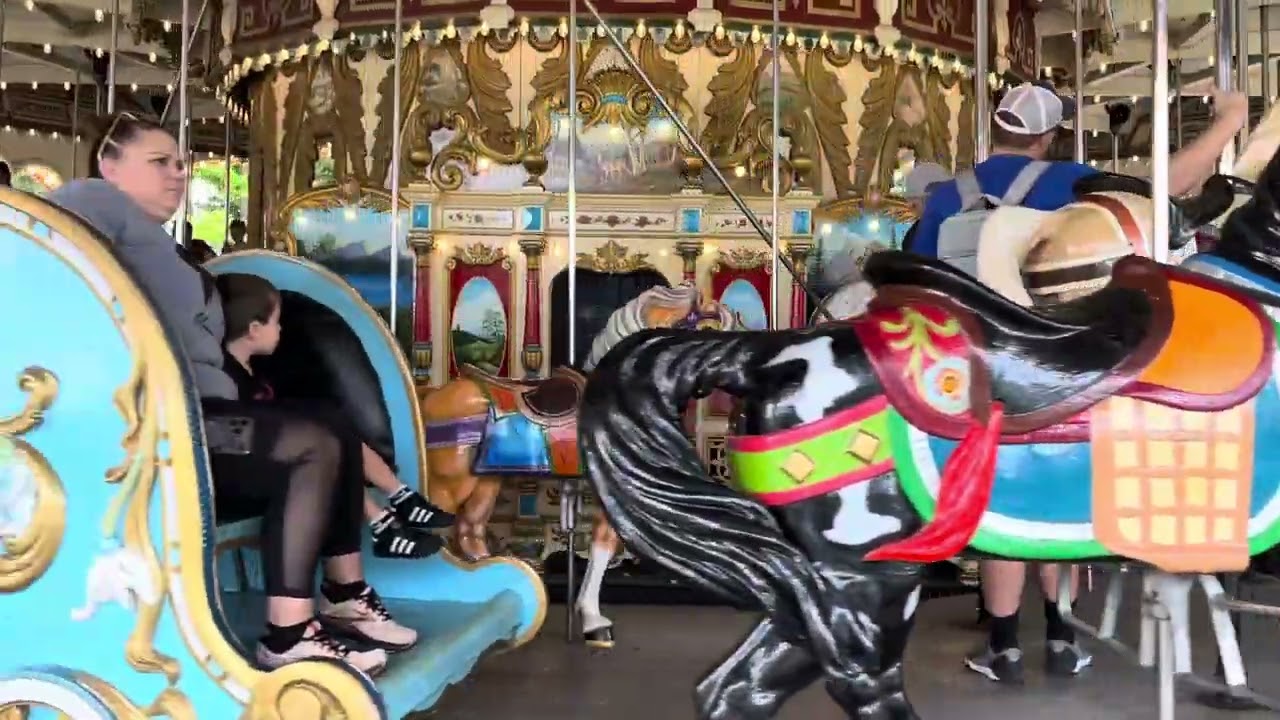 Kings Island Grand Carousel Wurlitzer 157 Band Organ Plays “That’s Our Destiny”