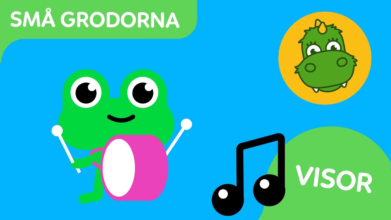 Bolibompa Mini: Sm&aring; grodorna