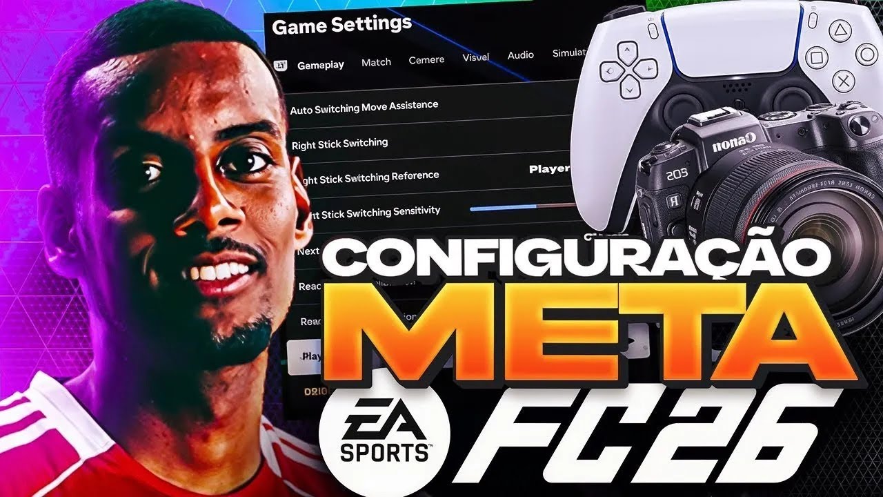 FA&Ccedil;A ESSAS CONFIGURA&Ccedil;&Otilde;ES AGORA E MELHORE SUA GAMEPLAY NO EA FC 26!