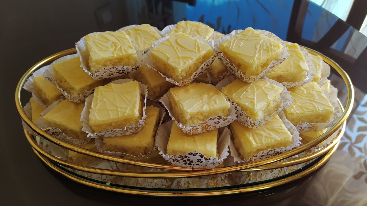 حلوى بالنواد كوكو🥥 بذوق الليمون🍋من ارقى و الذ الوصفات لي عمري منستغنى عليها russe à la noix de coco
